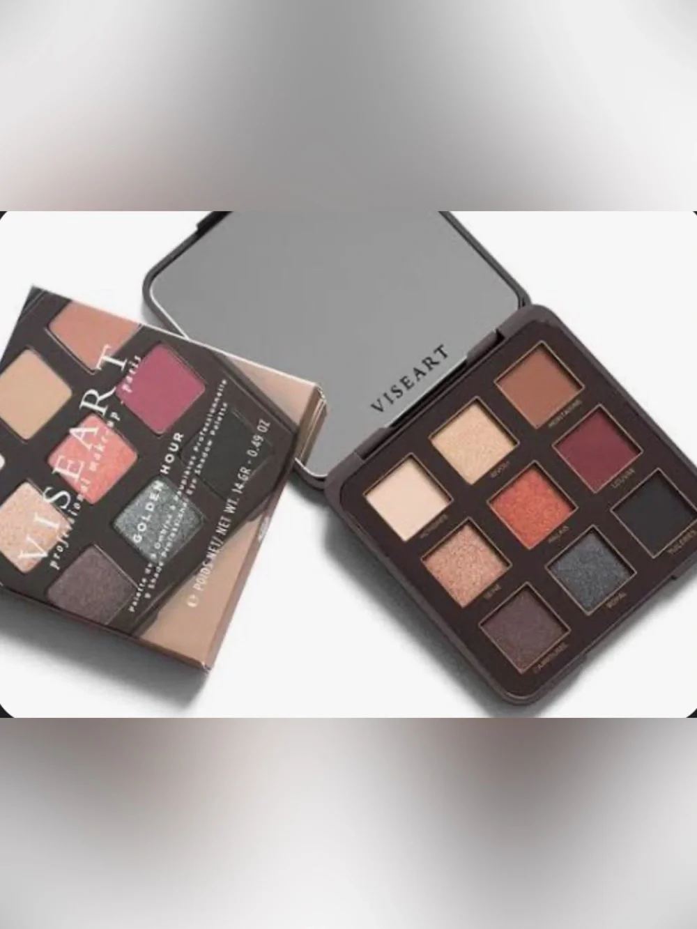 New Viseart Golden Hour Eyeshadow Palette